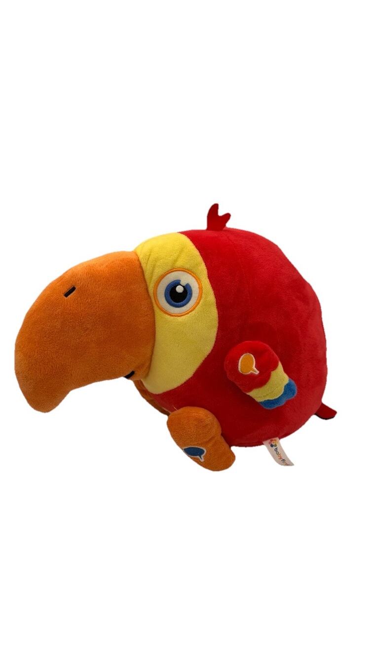Baby First TV VocabuLARRY Talking Macaw Parrot Plush Stuffed Animal Bird 10”